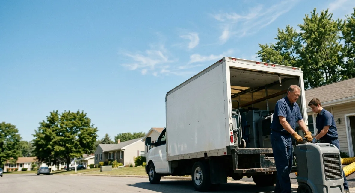 Water Damage Cleanup in Secor, IL near me